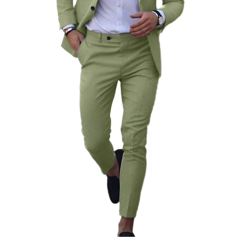 Hommes - Costume classique deux pièces - Tissu durable - Élégant, parfait pour invités de mariage