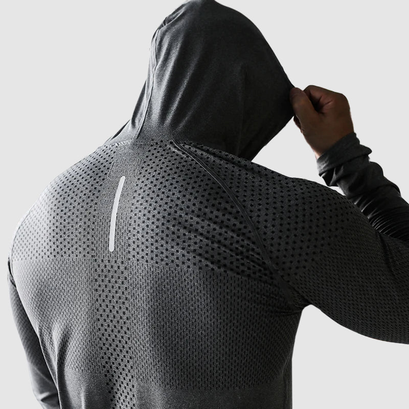 Homme - Hoodie de Fitness - Confortable et Respirant - Muskelfit pour un Entraînement Optimal
