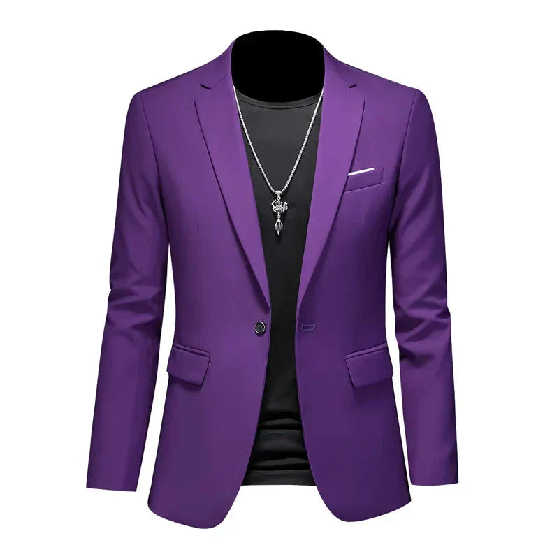 Hommes - Blazer élégant - Tissus de haute qualité design élégant- Tenues décontractées élégantes