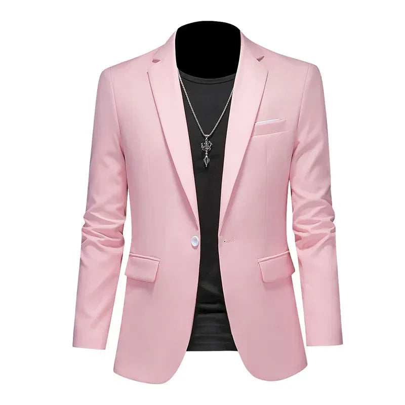 Hommes - Blazer élégant - Tissus de haute qualité design élégant- Tenues décontractées élégantes