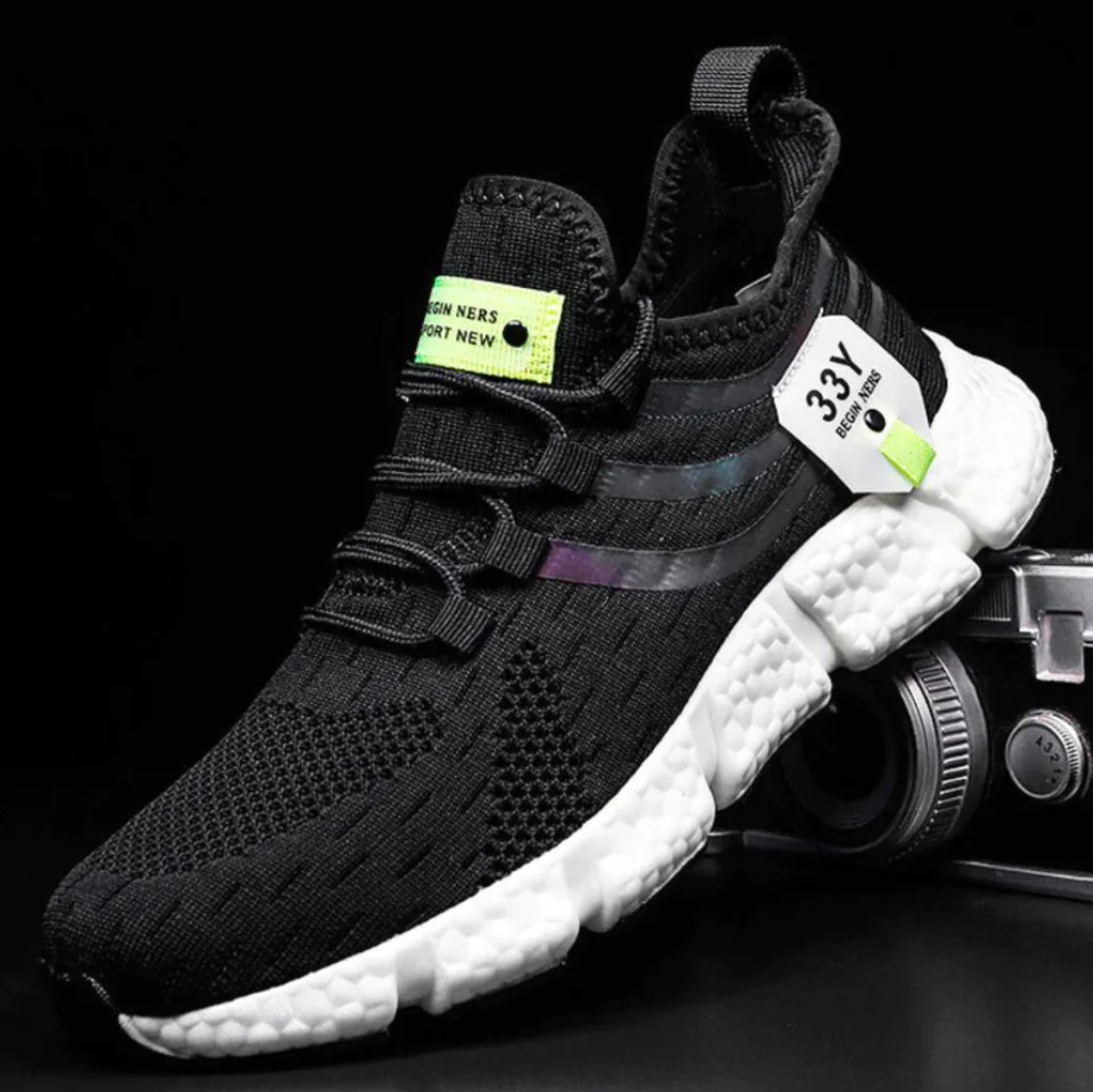 Hommes - Chaussures de sport - Confortables et légères - Idéales pour le running et les loisirs