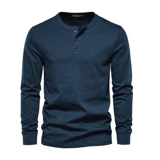 Hommes - Chemise - Coton - Manches longues - Style classique et décontracté pour un look tendance