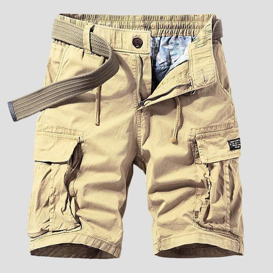 Hommes - Pantalon cargo court - Style multi-poches - Tenue décontractée confortable - Parfait pour les aventures quotidiennes