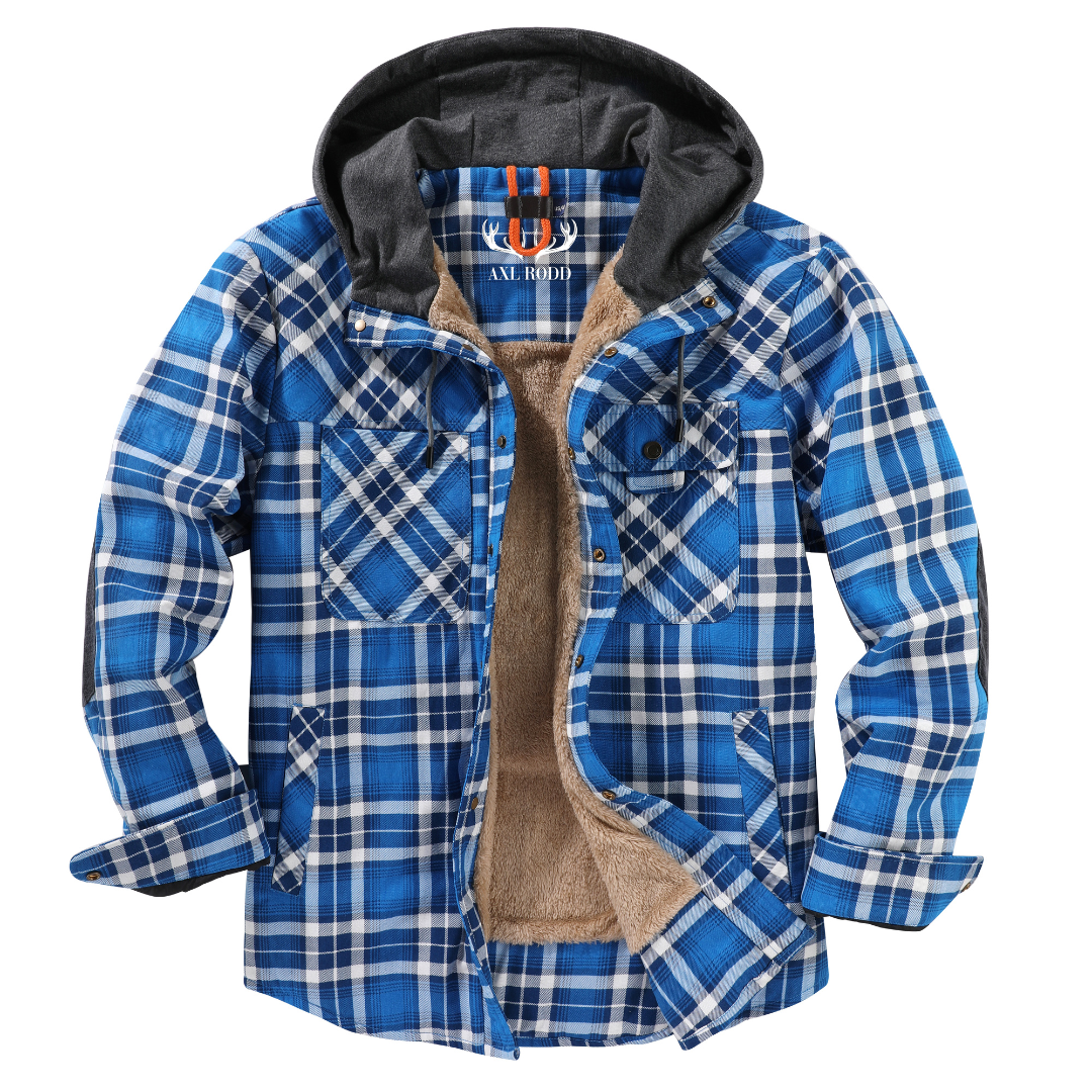 Hommes - Hoodie en Flanelle - Coton Robuste - Style Décontracté - Vêtement Confortable