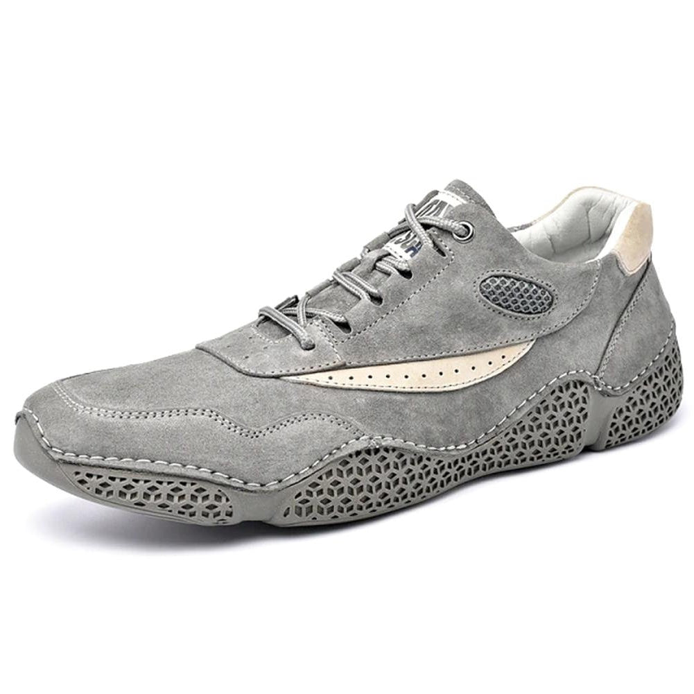 Hommes - Baskets en cuir élégant - Confortables et stylées - Parfaites pour toutes les occasions