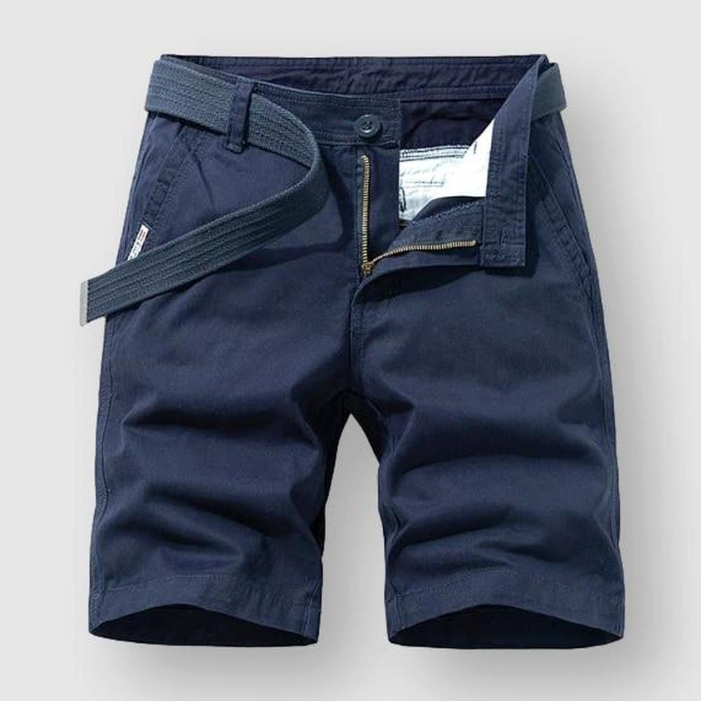 Hommes - Short cargo - Mélange de coton confortable - Polyvalent et élégant pour un usage quotidien