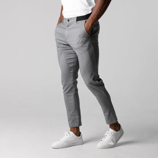 Hommes - Pantalon Chino pour - Twill de Coton Confortable - Vêtements Décontractés Élégants pour Quotidien